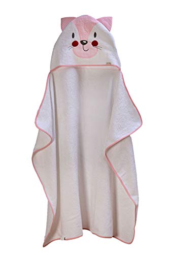 Ti TIN Asciugamano Ricamato per Neonati con Stampa...