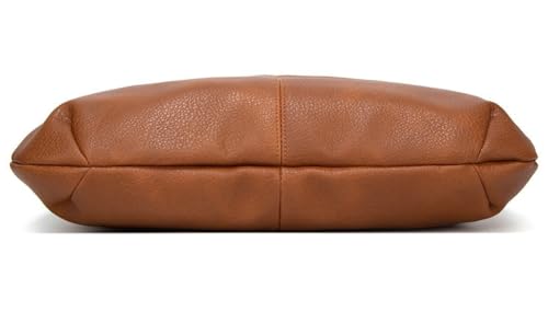 Trendy Vegan Leather Crescent Shoulder Bag Womenu2019s Tote Handbag Satchel Crossbody Purse Work Slouchy Bag3