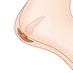 Analplugs Super Weicher Flüssigsilikon Butt Plug mit Sicherheitsbasis, Gold Analdildo Vagina Dilatator Anal Expander Masturbation Sexspielzeug für Männer und Frauen (L)