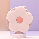 Generic 1Pcs Measure Tape Plastic Push-Button Tape Measure Pink Flower Design +/-5% Accuracy Plastic PVC Yellow 5x5x1cm