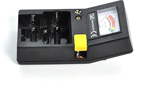 TnB BAAC032374 Batterijtester AA AAA 9V knoopcel microcel LR3-LR6-CLR14-DLR20, tafelapparaat - Afbeelding 3