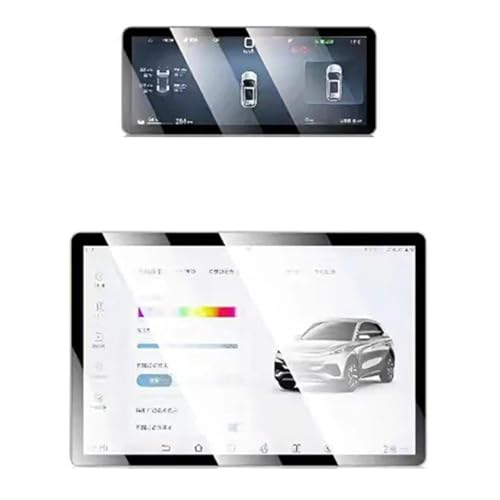 Protecteur d'écran anti-rayures pour BYD Atto 3 film en verre trempé ultra résistant 15.6 pouces