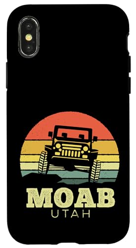Moab Utah �r���e�[�W �T���Z�b�g �I�t���[�h ���g�� 4x4 �A�E�g�h�A �X�}�z�P�[�X iPhone X/XS �p