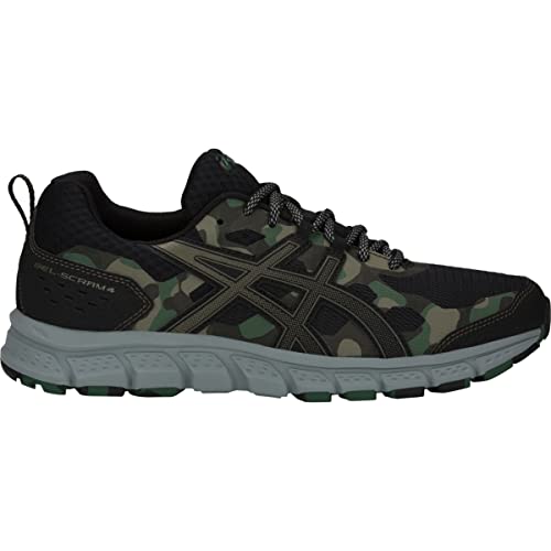 Asics Men's Gel-Scram 4 Running Shoes, 9.5, Black/Irvine #TOP3