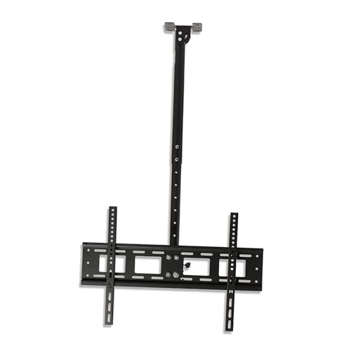 Support mural pour téléviseur au plafond suspendu orientable 360 degrés