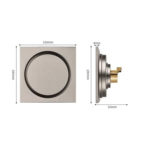 Drain de sol double couche pour douche à l'italienne moderne et propre - 6