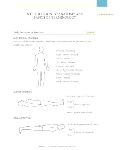 Image of M-8.0 Anatomy Marrow MBBS First Year Main Notes | Edition 2025-26 (Marrow Edition)