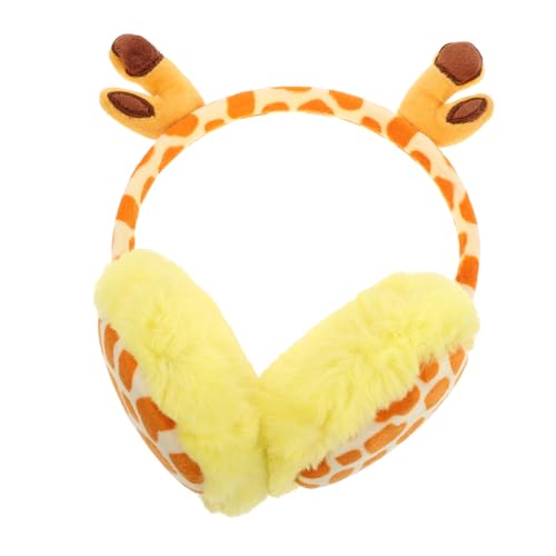 Beaupretty Adjustable Faux Fur Earmuffs Plush Thermal Ear Warmers for Boys and Cozy Winter Ear Covers with Stretchable Fit Lightweight and Portable for Outdoor Activities