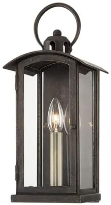 Troy Lighting Chaplin-1 Light Wall Sconce in Transitional Style-6.5 Inches Wide by 15.5 Inches High