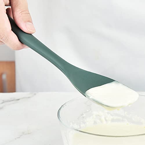 Upgrade Silicone Spatula Spoon Set,Vovoly Heat Resistant Rubber Spoonula, Seamless Non-Stick Flexible Scrapers For Baking Mixing Tool,3 Pack, #TOP7