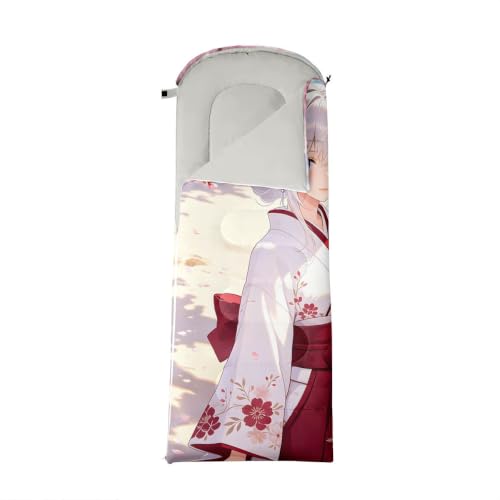 Bolsa de dormir para niños Feelyou, diseño anime, resistente al agua, para camping y viajes miniatura 4
