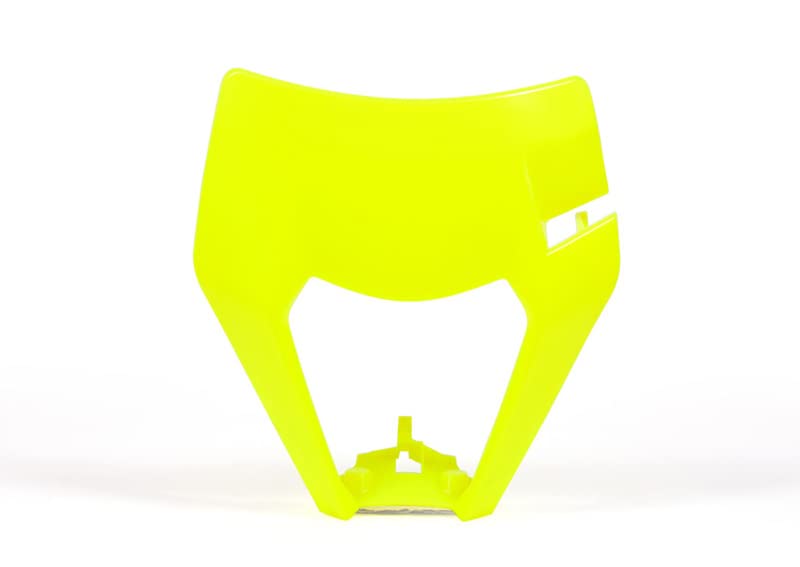 Plaque phare RACETECH jaune fluo KTM EXC pour moto enduro - 4