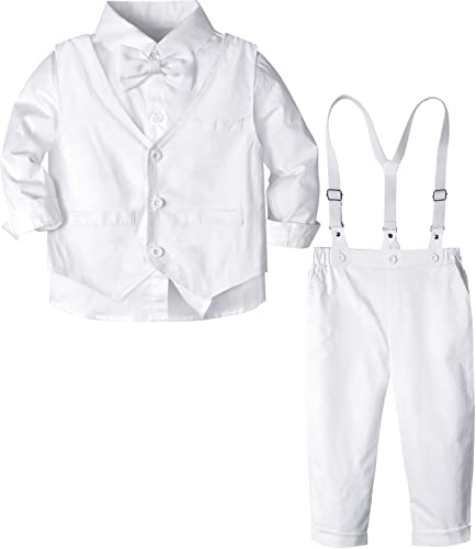 A&J Toddler Boys Formal Clothes Wedding Outfit Set