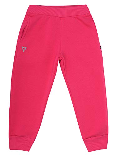 Image of Proteens Girls Solid Fuchsia Fleece Track Pants