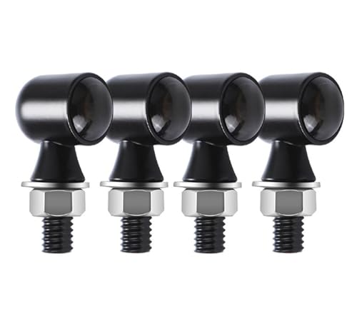 Clignotants de moto 12V feu indicateur de direction 8mm pour dirt bike et moto custom accessories