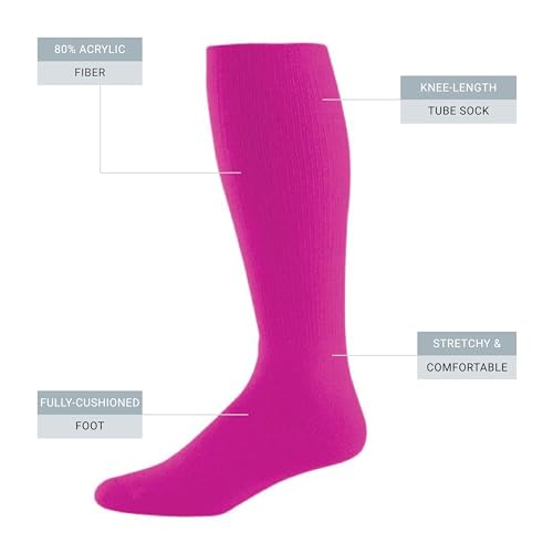 HIGH FIVE Knee High Athletic Socks for Soccer, Softball, Baseball & Basketball-Ultimate Comfort and Style3