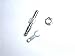Concord 01-2353-1-02 Uninsulated Stud Style Banana Plug (pack of 5)
