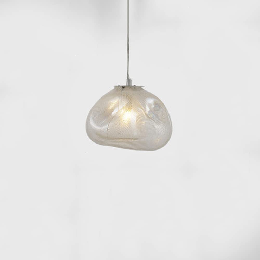 Suspension en verre de 26 cm luminaire suspendu intérieur design