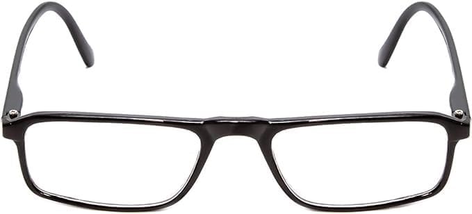 Calabria 616 Designer Rectangular Reading Glasses Mens Womens Stylish Trendy Readers Durable Modern Eyeglasses Spring Hinged