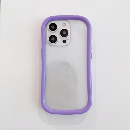 Coque violette iPhone 13 transparente pour sublimer votre style