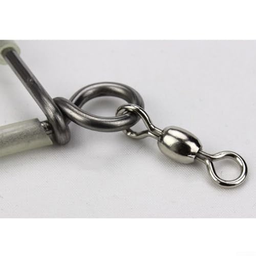 Anti Snap Links for Boat Fishing Tackle with Fish Balance Connector for Sea Angling and Soft Bait Lure Use (30cm)