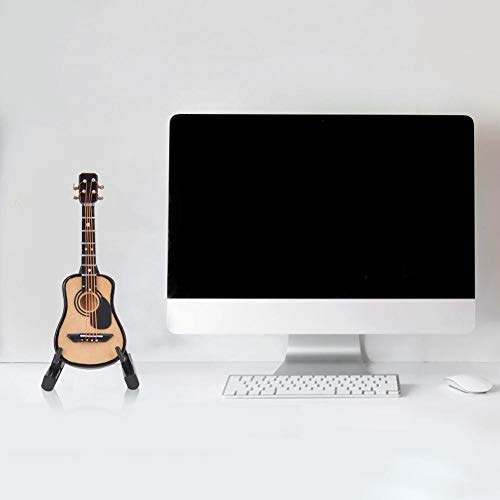 Oumefar Miniature Guitare modèle Bois Guitare modèle Maison de poupée Instrument de Musique Mini Ornements musicaux pour… - Les Beatles, Paul McCartney, John Lennon, RIngo Starr, George Harrison Oumefar Miniature Guitare modèle Bois Guitare modèle Maison de poupée Instrument de Musique Mini Ornements musicaux pour… – Image 7