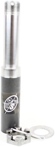 R104BT8X BT8 Spindle, 5-4.5" Bolt Circle Trailer Hub, & 8" x 3.75" White Trailer Wheel