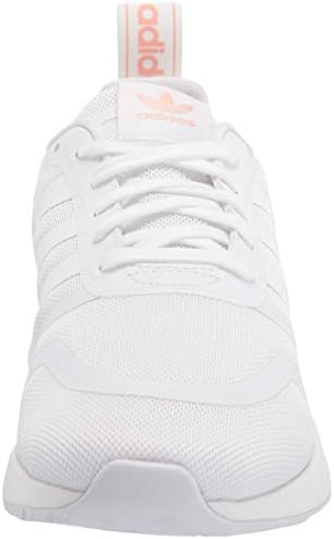 adidas Originals Women's Smooth Runner Sneaker, White/White/White, 8.5 | Image 1
