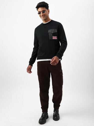 Image of Bewakoof Men's Cotton Graphic Print Oversized Fit T-Shirt