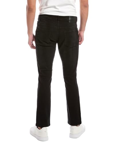 Mens Cavali Class Black Slim Straight Jean, 34, Black2