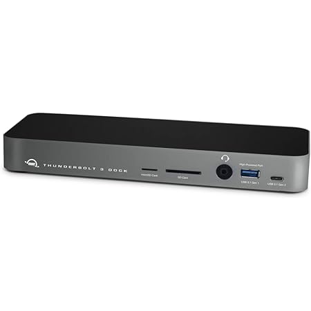 OWC - Thunderbolt 3 Dock - 14-Port Thunderbolt 3 Dock inkl. Kabel - Space Gray