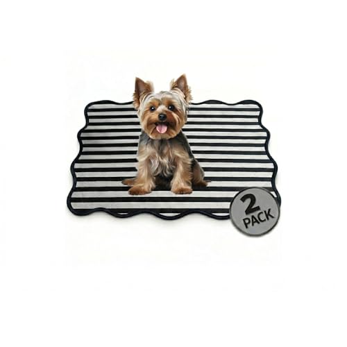 Image of PUPIBOO Washable Pee Pads for Dogs and Cats - Super Absorbent Reusable Puppy Training Pads - 100% Waterproof, Leak-Proof & Non-Slip Whelping Pads for Pet Housebreaking
