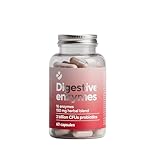 LOUDSAY Digestive Enzymes - Multi Enzymes, Organic Prebiotics & Probiotics for Digestive Health & Gut Health - Meal Time Discomfort Relief & Bloating - Dual Action Approach - 60 CT