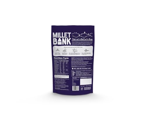 Image of Millet Bank Multigrain Magic Masal Hakka Noodles|Made with 9 Millets & Whole Wheat|Healthy Indian Masala Blend Gluten Free | Pack of 2 (180 g Each)