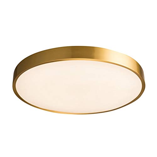 Plafonnier LED rond extra plat pour cuisine et bureau de style moderne