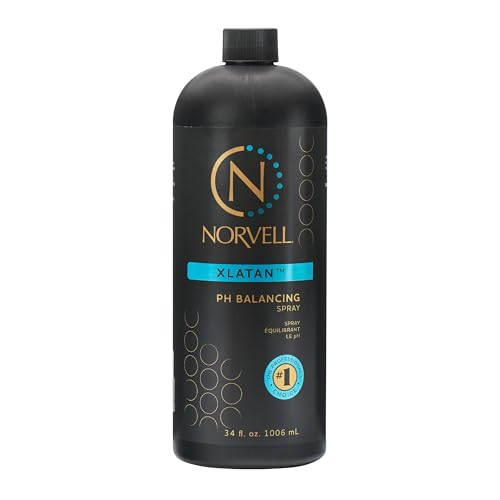 Norvell Pre Spray Tan XLATAN pH Balancing Spray 34 fl.oz. – Professional Sunless Tanning Skin Prep Formula for Even, Natural Looking Color, Improves Spray Tan Absorption & Longevity