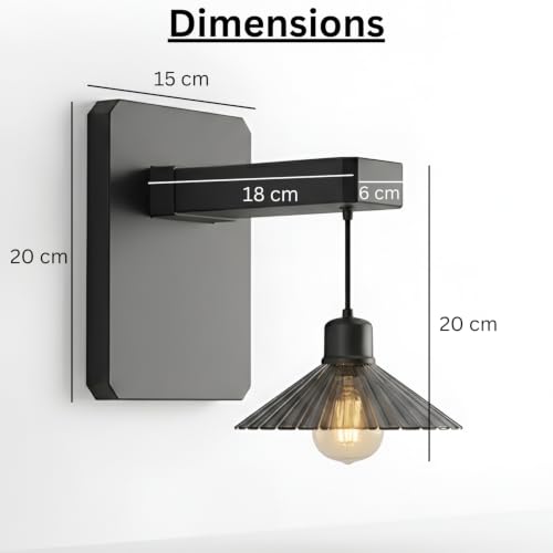 Image of XERGY Solar Powered Outdoor Wall Light Lantern, Retro Hanging Sconce Design, 1500mAh Battery, Decorative Lamp, 2 Light Mode, Waterproof for Porch, Balcony, Gate & Wall Decor (Bulb Included)