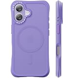 ORNARTO Cover per iPhone 17 Magnetica,Traslucida,Lilla Taro