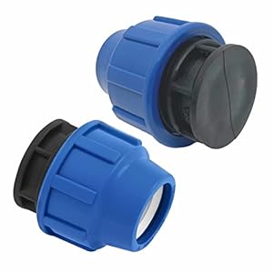 SmartProduct 25mm PP Endkappe 2er Set