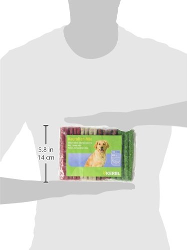 Kerbl Pet Kaurollen mix 9-10mm/12,5cm 100er Pack