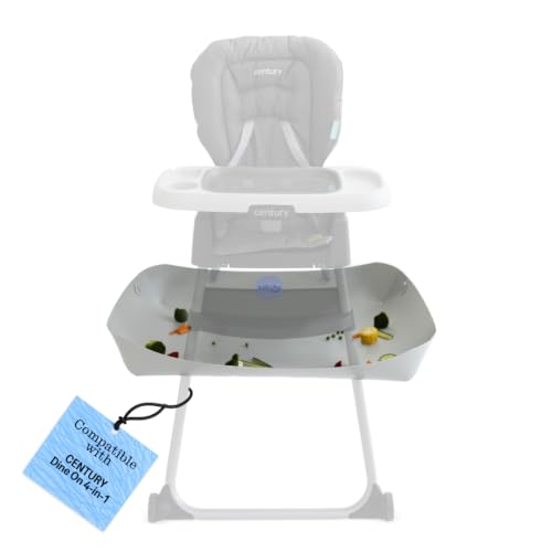 CATCHY - Food Catcher - Compatible with Century Dine On 4-in-1 High Chair + 11 Other High Chairs - Highchair Sold Separately - Baby &amp; Toddler Food &amp; Mess Catcher - Under High Chair Accessory