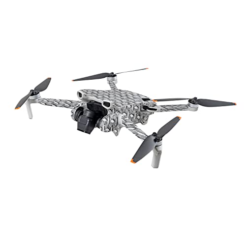 Image of MightySkins Carbon Fiber Skin Compatible with DJI Mini 3 - Non Slip | Protective, Durable Textured Carbon Fiber Finish | Easy to Apply | Made in The USA