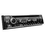 ケンウッド 1DINレシーバー U342BT MP3 WMA AAC WAV FLAC対応 CD USB iPod Bluetooth ケンウッド