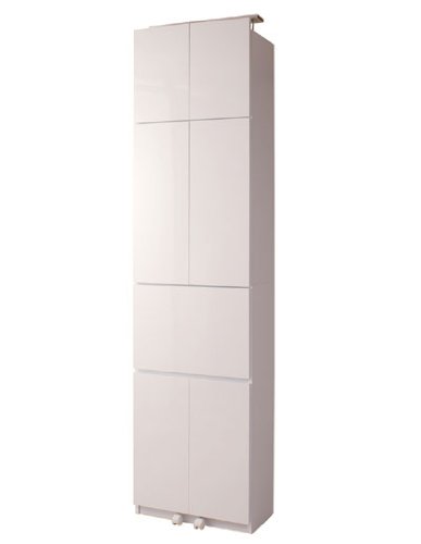 Amazon.co.jp: 壁面収納 デスクタイプ 60cm幅 ホワイト色 MY-0031 