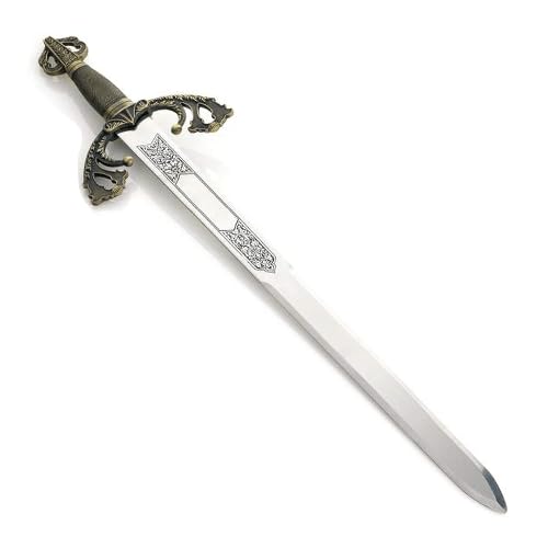 Espada Comunion, Boda, sin filo56 cm. Opcion de Grabado.Espada Tizona pequeña