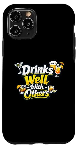 ���l�Ƃ悭���� ? Funny Drinking Squad �X�}�z�P�[�X iPhone 11 Pro �p