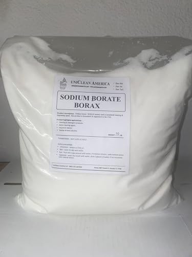 Sodium Perborate - High Puirty 99% Sodium Borate Borax - Cleaning & Stain Removing Powder - High Purity, Made in USA - Weight 15lb