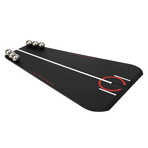 Putting Trainer Tool,Plastic Material, Steel Ball Improves Putting Wonderful Accessory, Indoor Outdoor
