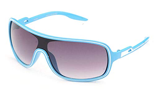 Kyra Unisex Plastic Fashion Sunglasses Slim Temple