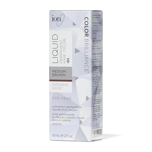 4N Medium Brown Permanent Liquid Hair Color
